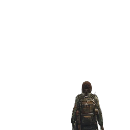 jacket, robot, creature, weapon transparent PNG cut-out