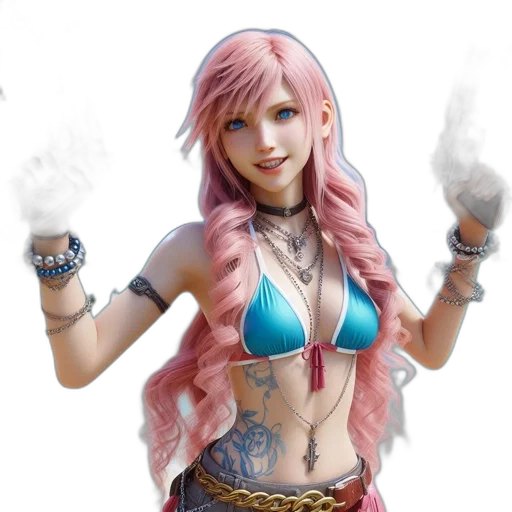 fantasy art, concept art, 3d render, photorealistic transparent PNG cut-out