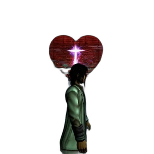 staff, jacket, robot, weapon transparent PNG cut-out