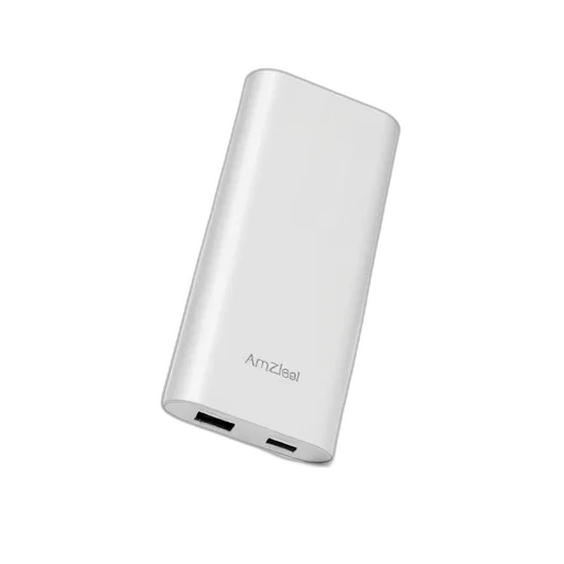 white, portable, power, bank transparent PNG cut-out