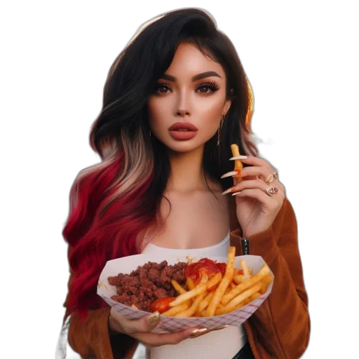 food, dress, animal, face transparent PNG cut-out