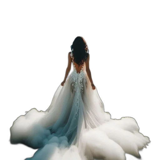dress, crown, hair, jewelry transparent PNG cut-out