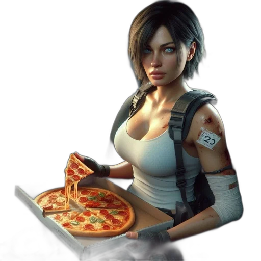 food, weapon, concept art, cyberpunk transparent PNG cut-out