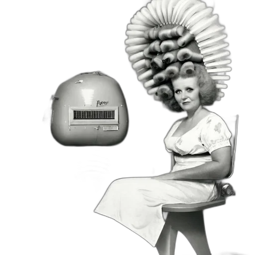 robot, hair, hat, dress transparent PNG cut-out