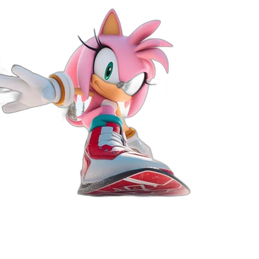 shoes, weapon, 3d render, concept art transparent PNG cut-out