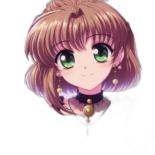 crown, staff, jewelry, face transparent PNG cut-out