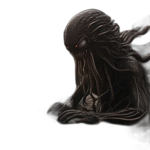 creature, hair, mask, animal transparent PNG cut-out