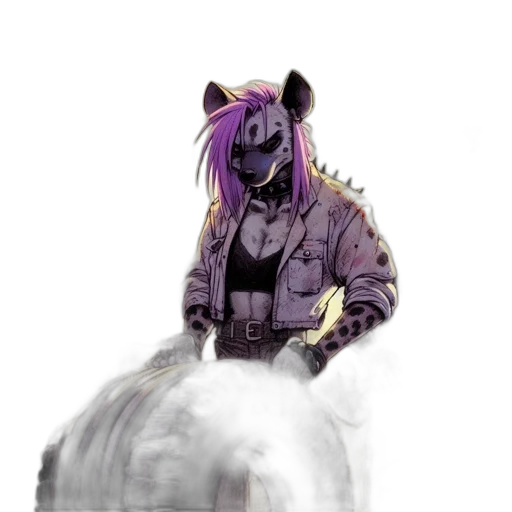mask, jacket, staff, animal transparent PNG cut-out