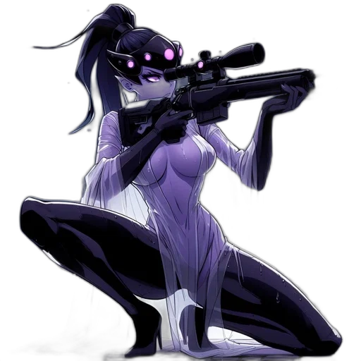 weapon, robot, staff, concept art transparent PNG cut-out