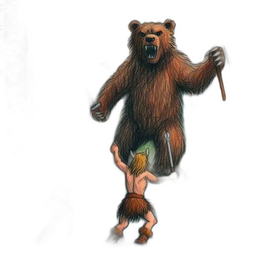 animal, creature, concept art, fantasy art transparent PNG cut-out