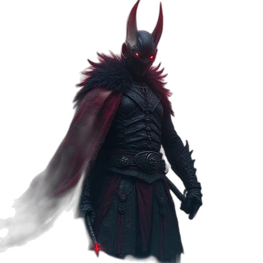 mask, sword, staff, dragon transparent PNG cut-out