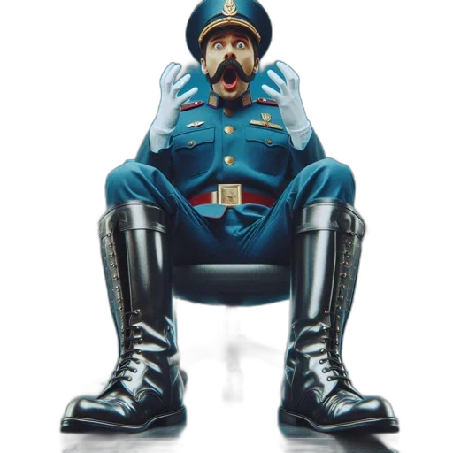 staff, robot, furniture, hat transparent PNG cut-out