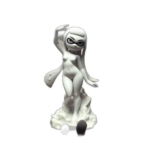 creature, dress, robot, hair transparent PNG cut-out
