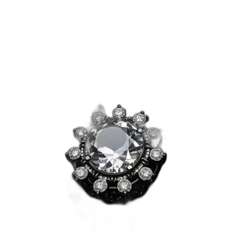 jewelry, crown, hat, black transparent PNG cut-out