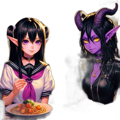 food, fantasy art, concept art, pixel art transparent PNG cut-out