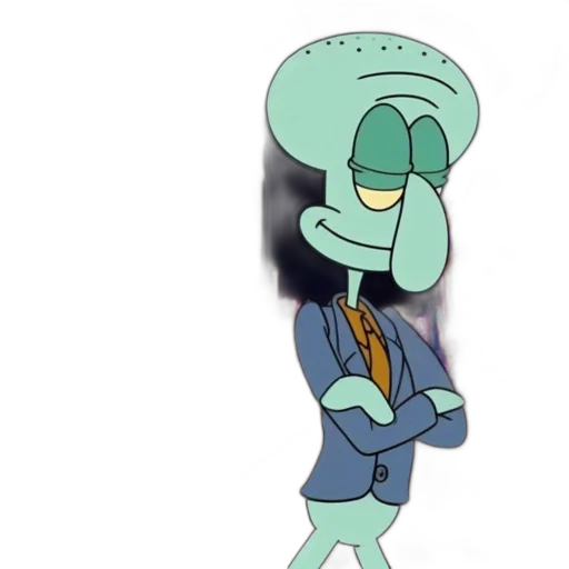 jacket, staff, hat, creature transparent PNG cut-out