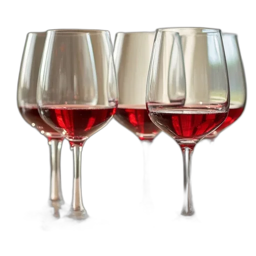 set, wine, glass, charms transparent PNG cut-out