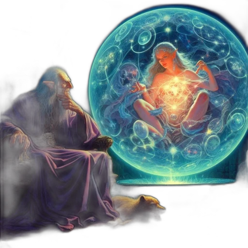 concept art, fantasy art, pixel art, outer space transparent PNG cut-out