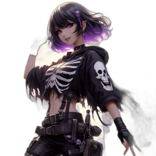 weapon, concept art, cyberpunk, fantasy art transparent PNG cut-out