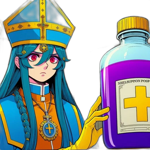 bottle, crown, weapon, anime transparent PNG cut-out
