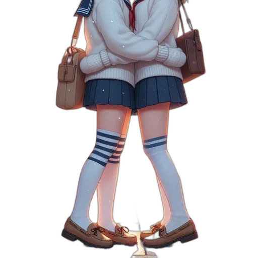 dress, jacket, robot, shoes transparent PNG cut-out