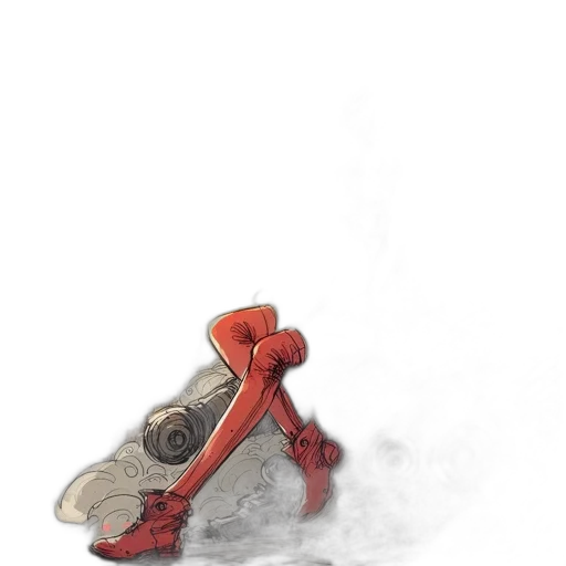 shoes, mask, weapon, robot transparent PNG cut-out