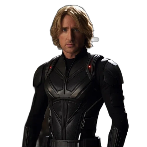 jacket, hair, concept art, 3d render transparent PNG cut-out