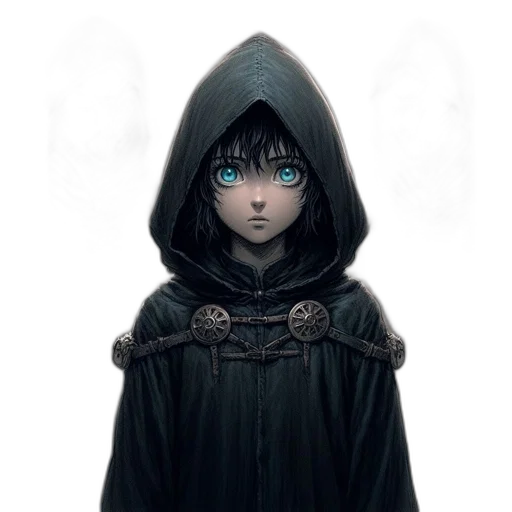 face, mask, jacket, staff transparent PNG cut-out