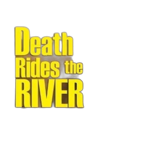 death, rides, river, text transparent PNG cut-out