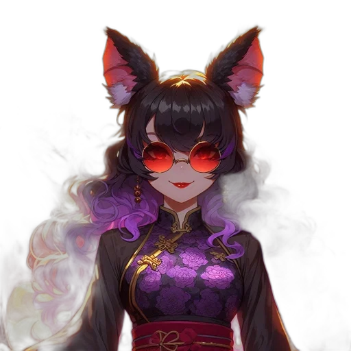 staff, mask, dragon, dress transparent PNG cut-out