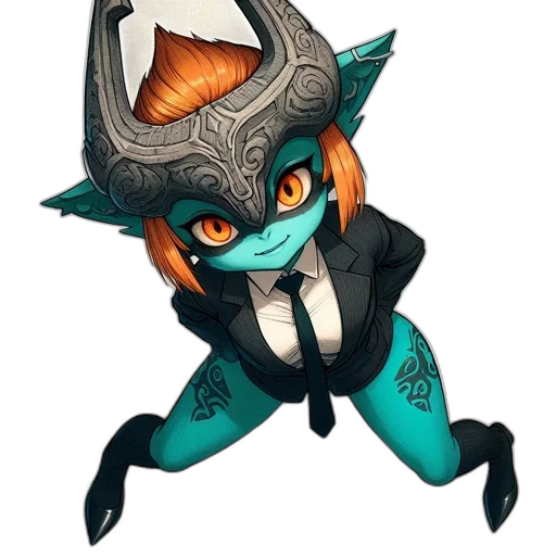 staff, dragon, mask, creature transparent PNG cut-out