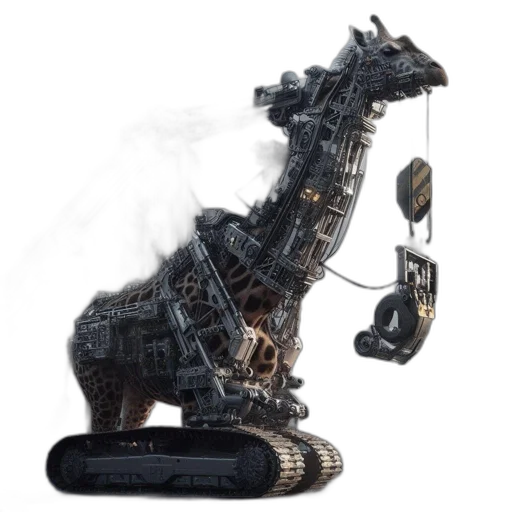 dragon, robot, animal, weapon transparent PNG cut-out