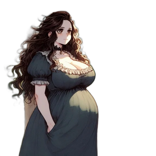 dress, concept art, fantasy art, pixel art transparent PNG cut-out