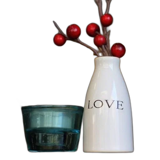 3d render, photorealistic, white, vase transparent PNG cut-out