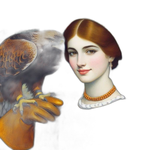 jewelry, crown, face, animal transparent PNG cut-out