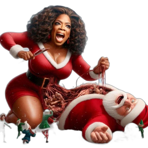 unconventional, scene, portrays, woman transparent PNG cut-out