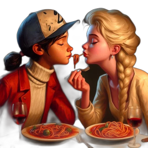 food, photorealistic, concept art, comic book art transparent PNG cut-out