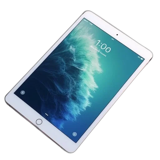 ipad, air, digitos, display transparent PNG cut-out