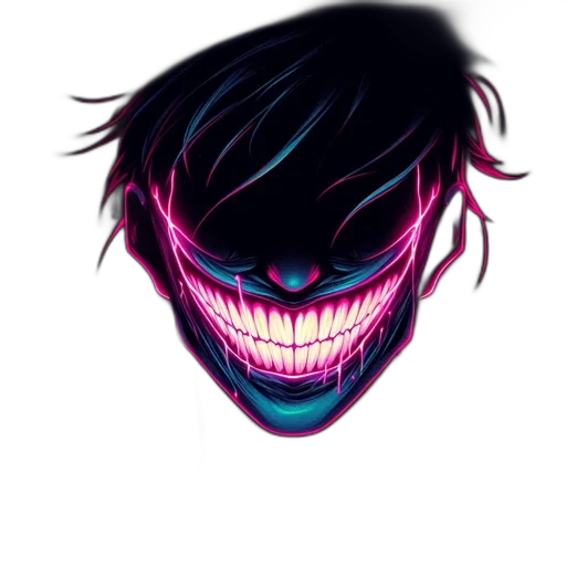 mask, face, creature, hair transparent PNG cut-out