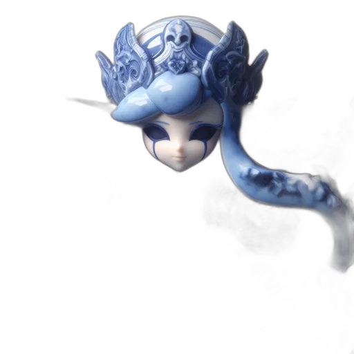 dragon, crown, creature, staff transparent PNG cut-out