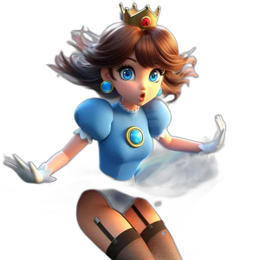 crown, staff, dress, robot transparent PNG cut-out