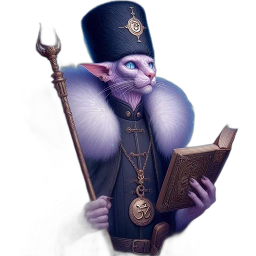 staff, hat, fantasy art, concept art transparent PNG cut-out