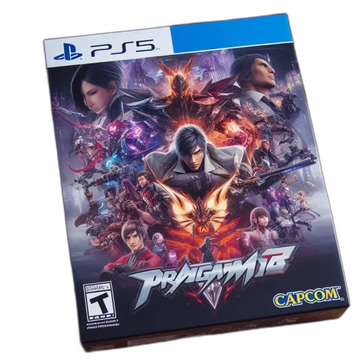 concept art, ps5, game, box transparent PNG cut-out
