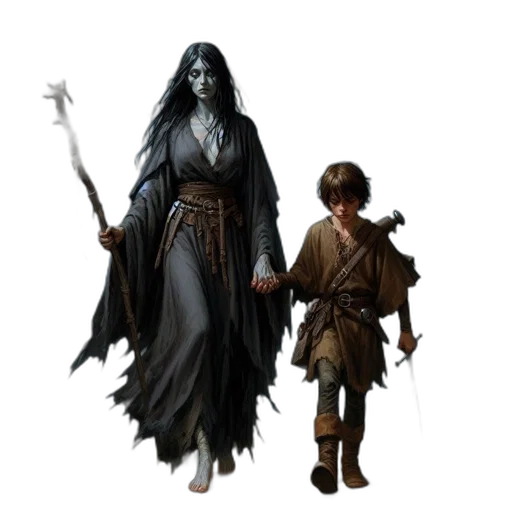 concept art, fantasy art, pixel art, comic book art transparent PNG cut-out