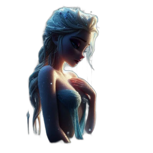 dress, face, crown, dragon transparent PNG cut-out