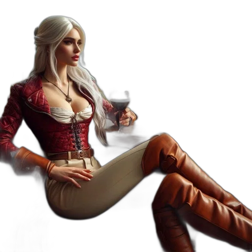 fantasy art, concept art, 3d render, photorealistic transparent PNG cut-out