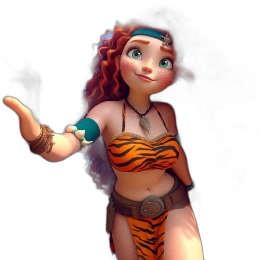 staff, fantasy art, concept art, 3d render transparent PNG cut-out