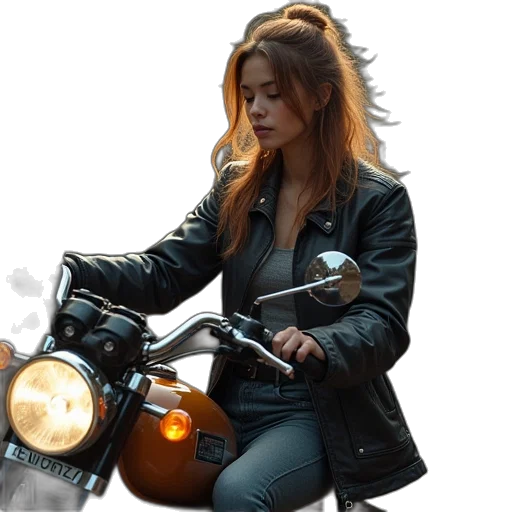 jacket, photorealistic, concept art, comic book art transparent PNG cut-out