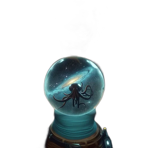 bottle, creature, staff, dragon transparent PNG cut-out