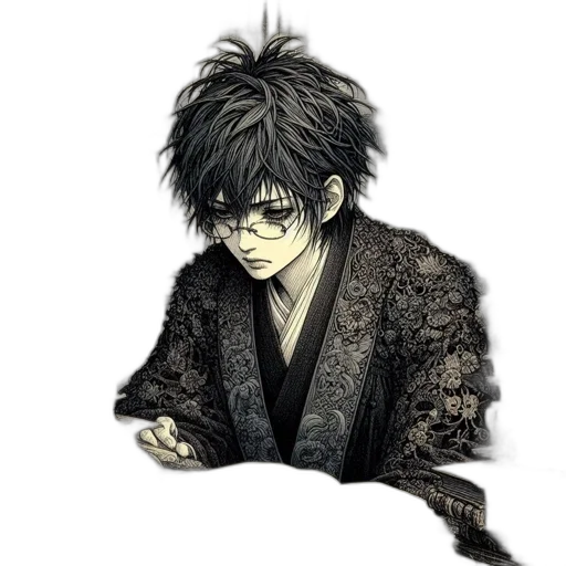 staff, weapon, animal, jacket transparent PNG cut-out